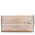 Gucci Metallic Microguccissima Mayfair Continental Wallet (SHF-21179)