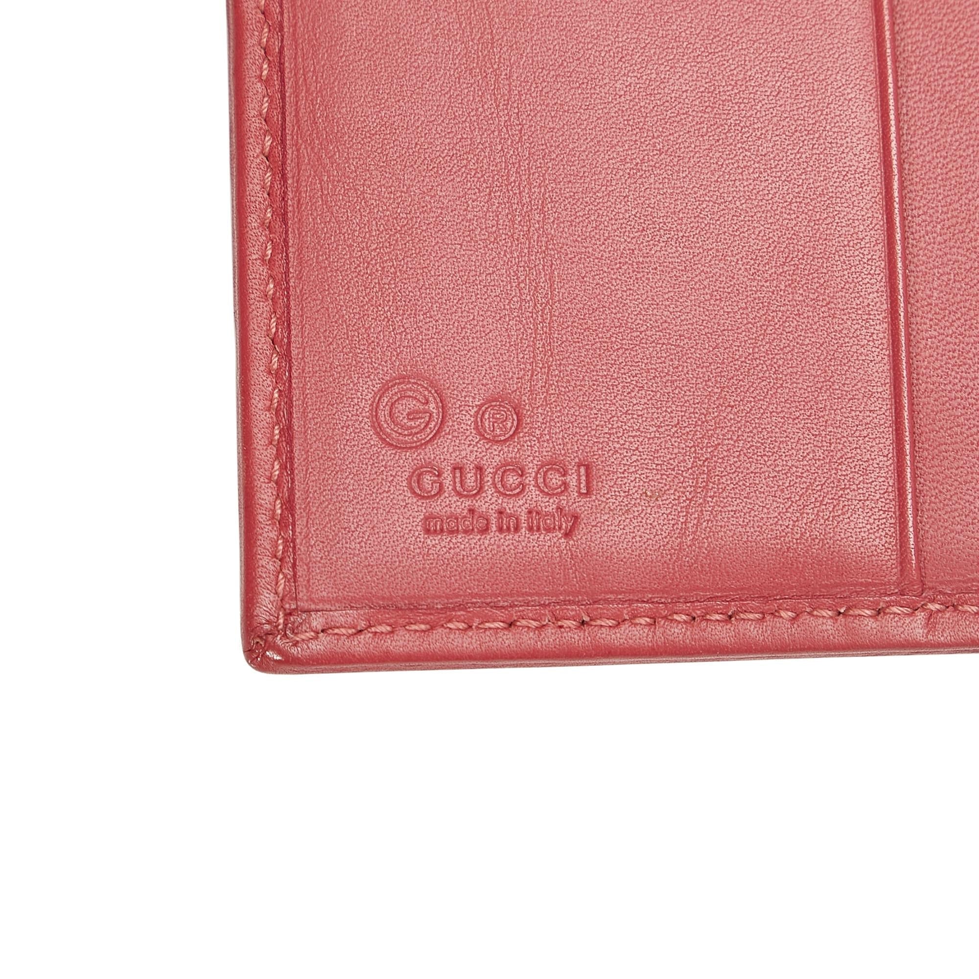 Gucci Micro Gucci Canvas Small Wallet (SHG-25665)