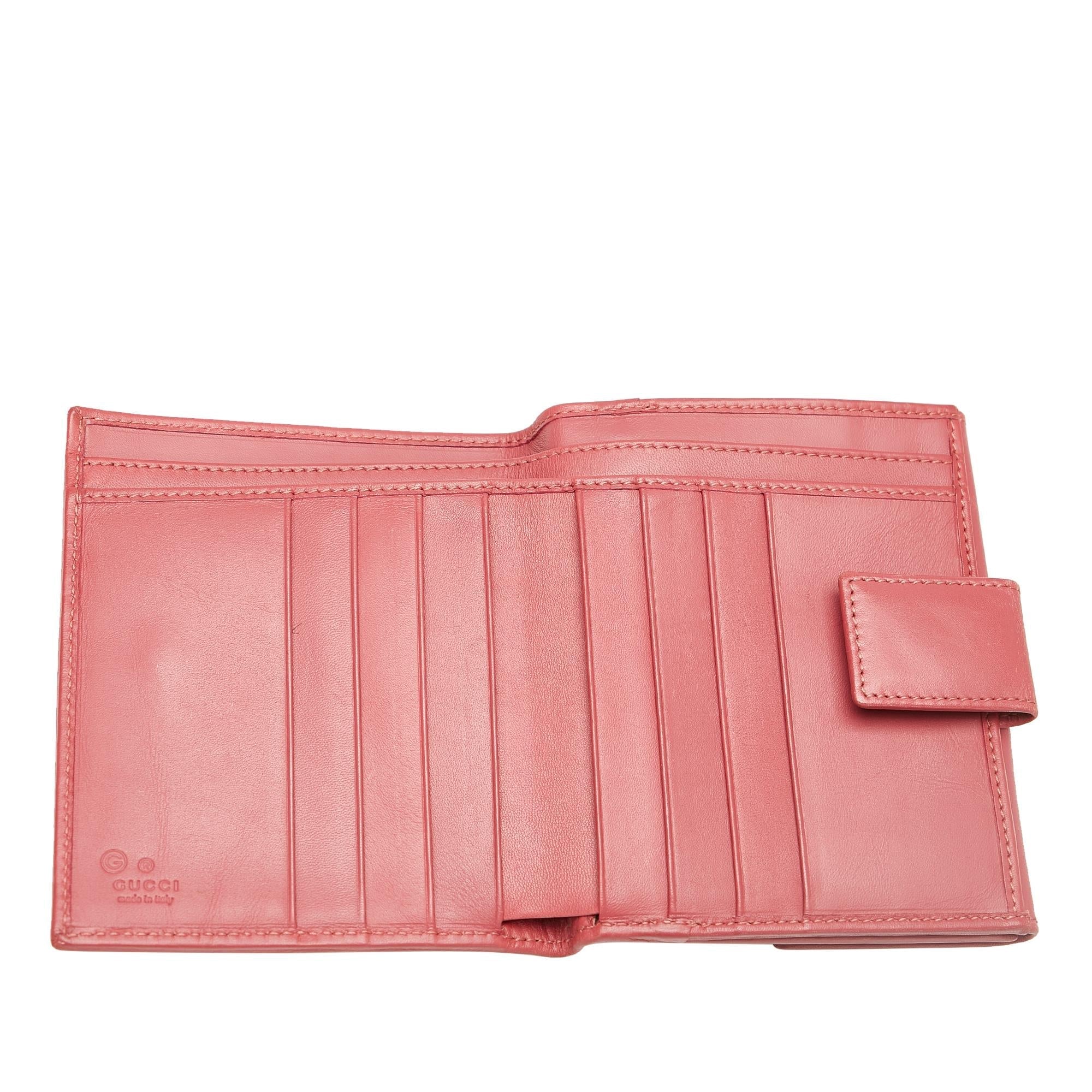 Gucci Micro Gucci Canvas Small Wallet (SHG-25665)