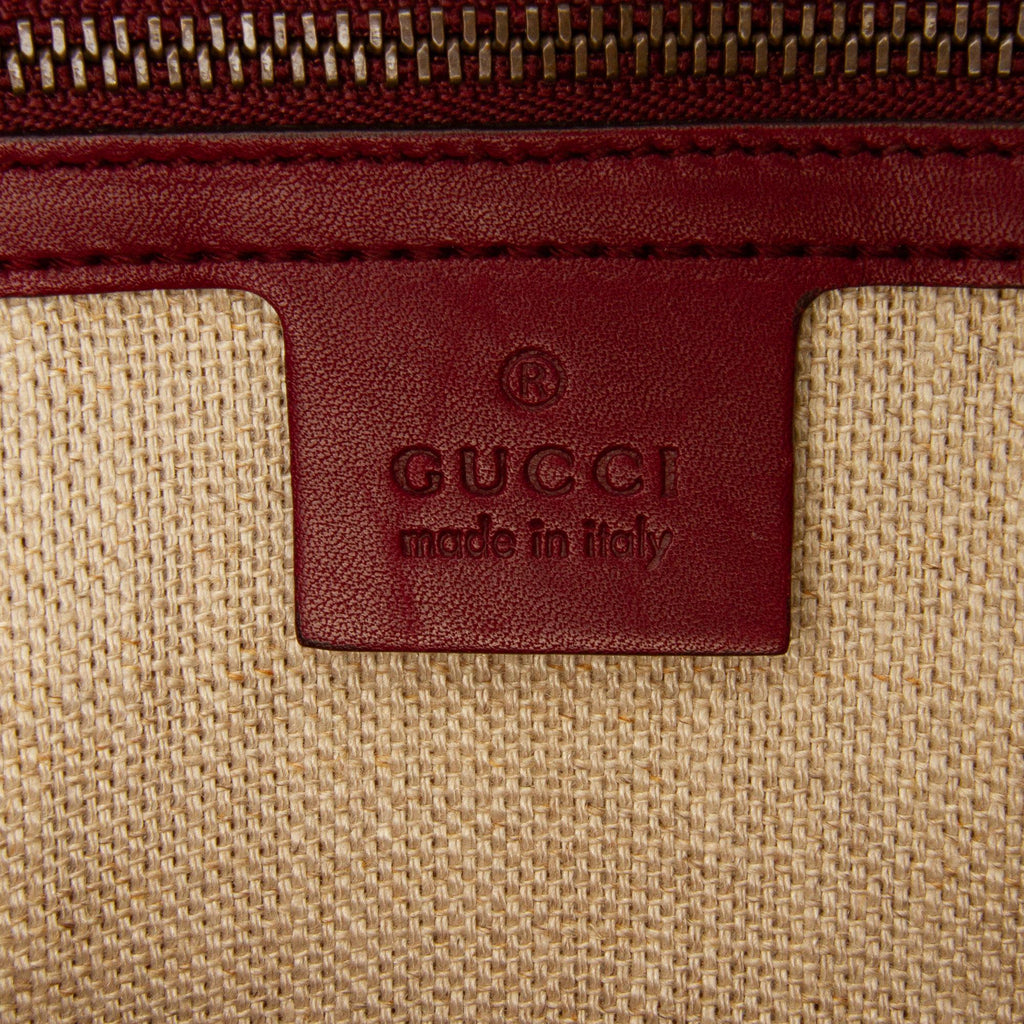 Gucci Microguccissima Brogue Duilio Boston Bag