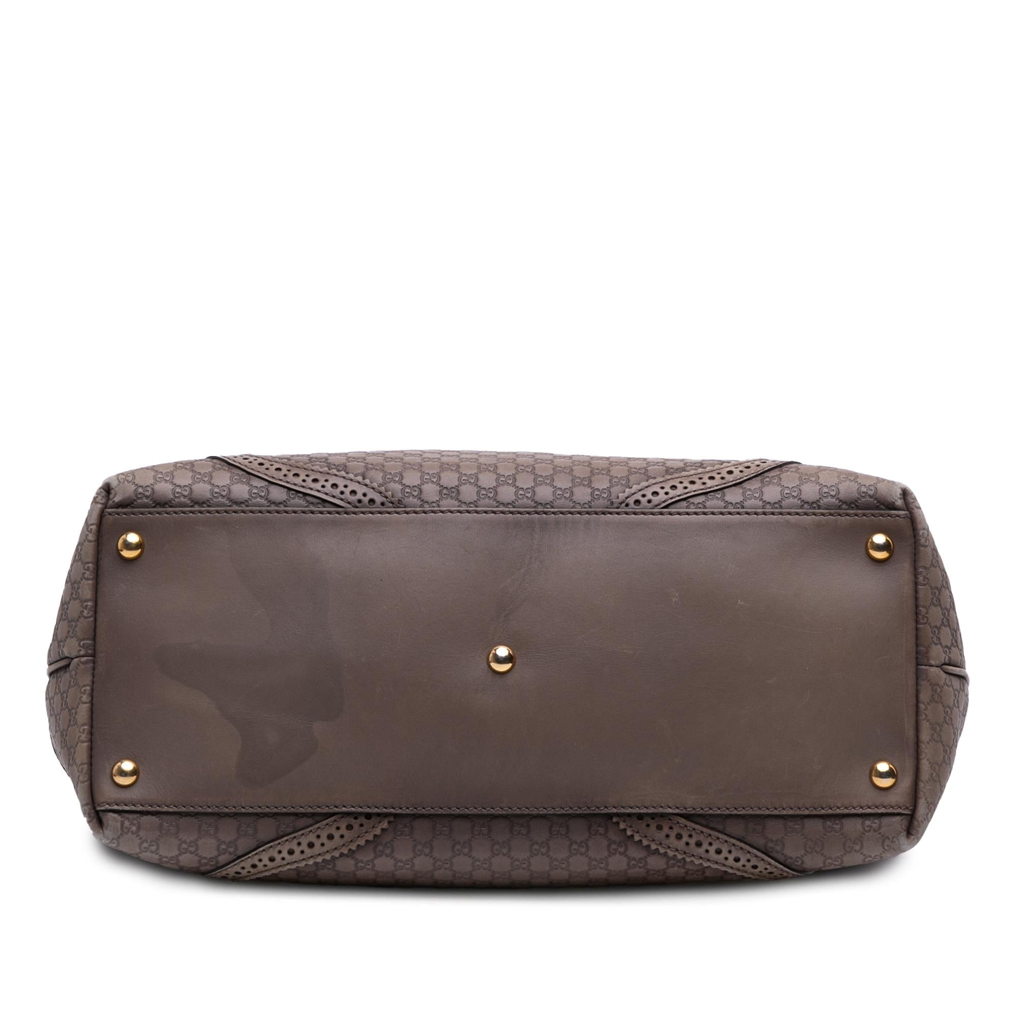 Gucci Microguccissima Brogue Duilio Tote