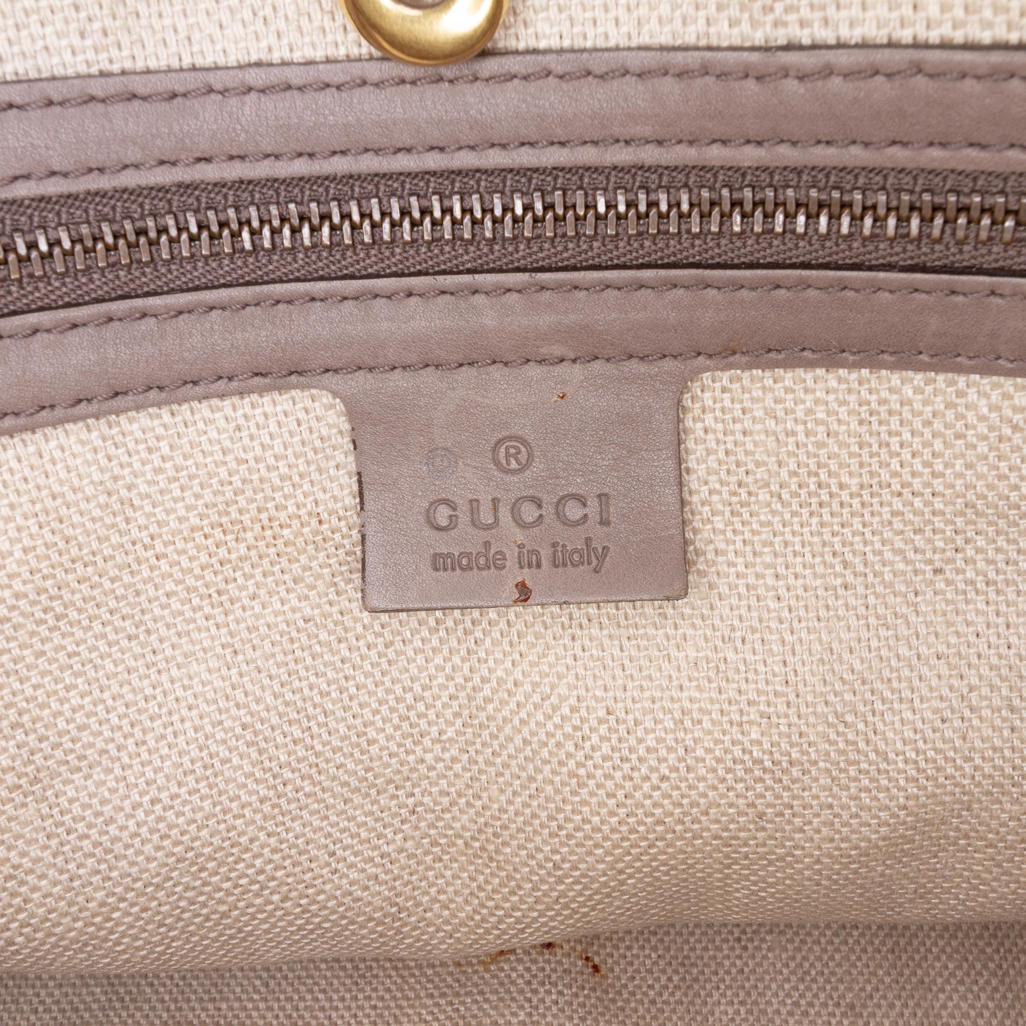 Gucci Microguccissima Brogue Duilio Tote
