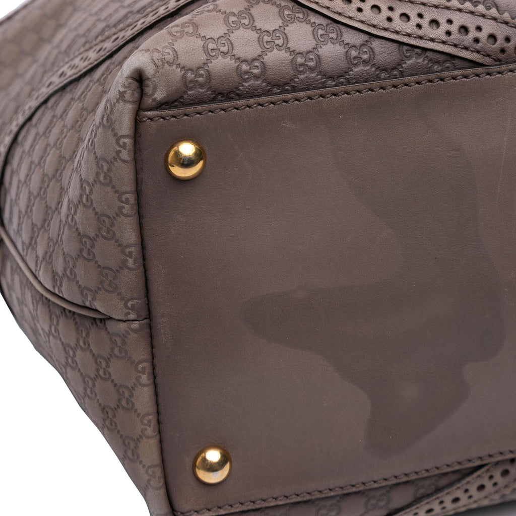 Gucci Microguccissima Brogue Duilio Tote