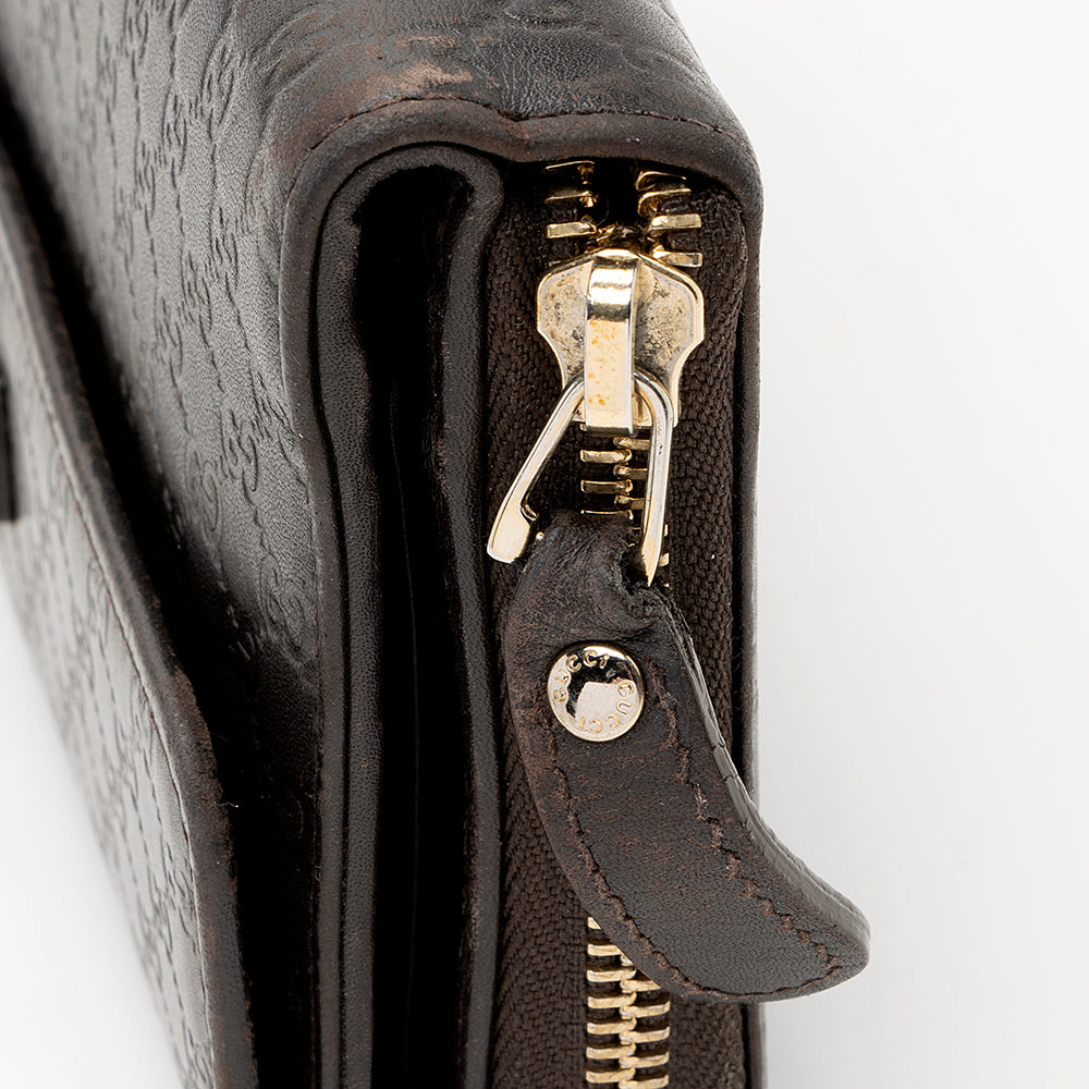 Gucci Microguccissima Continental Flap Wallet (SHF-18956)