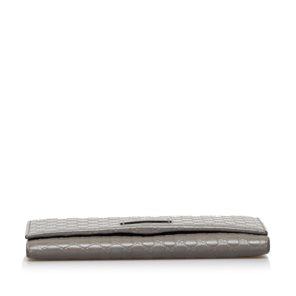 Gucci Microguccissima Continental Flap Wallet (SHG-j4AHK5)