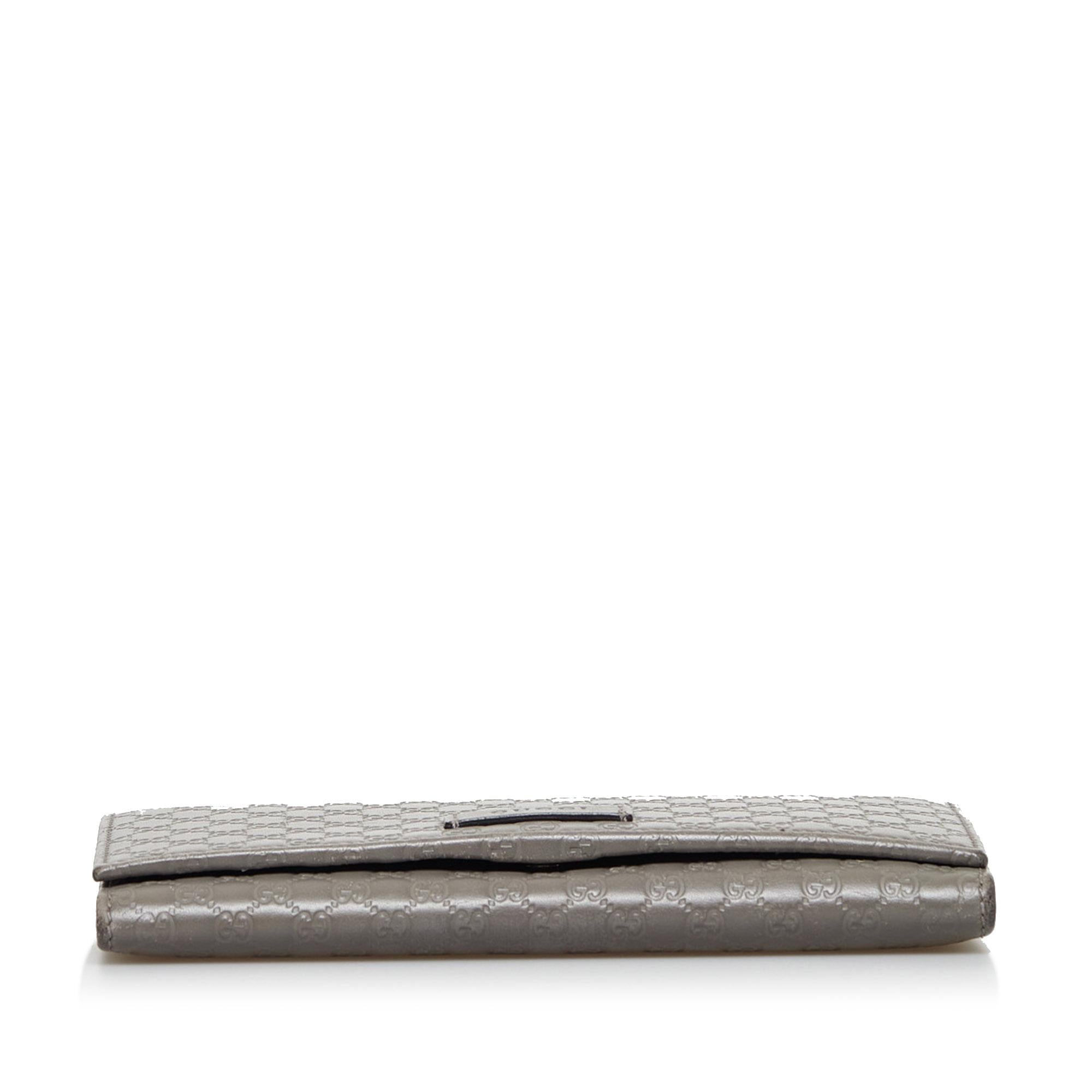 Gucci Microguccissima Continental Flap Wallet (SHG-j4AHK5)
