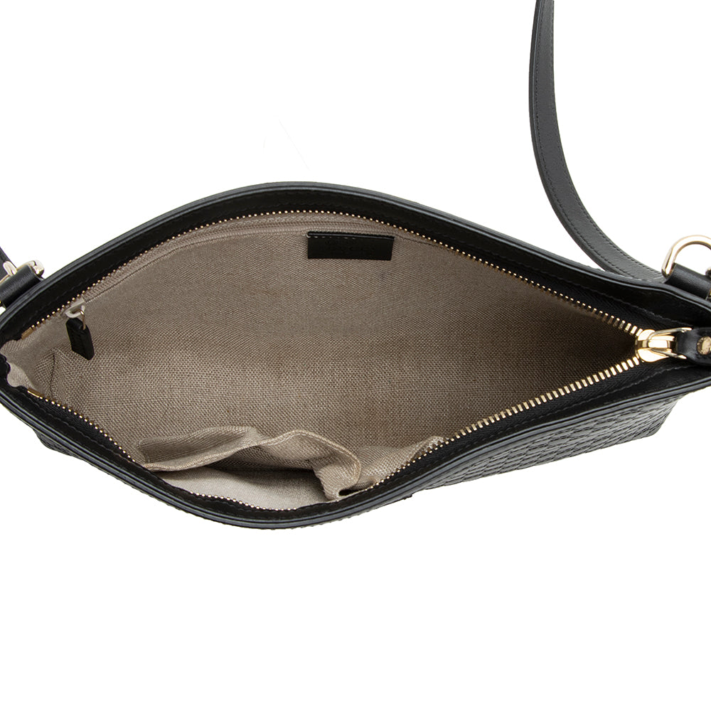 Gucci Microguccissima Flat Crossbody Bag (SHF-21814)