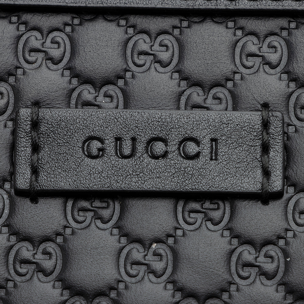 Gucci Microguccissima Flat Crossbody Bag (SHF-21814)