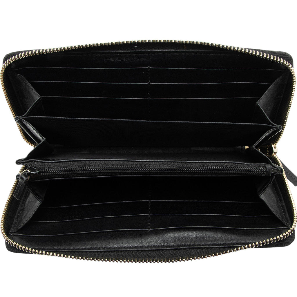 Gucci Microguccissima Leather Bow Wallet