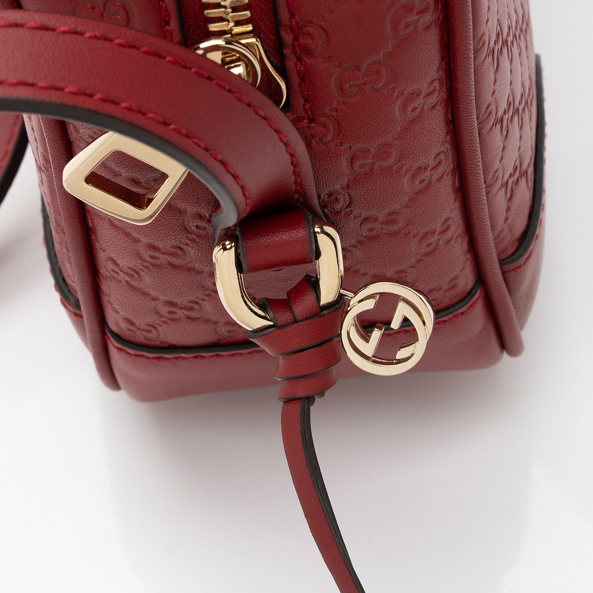 Gucci Microguccissima Leather Bree Disco Shoulder Bag (SHF-9yVrP0)