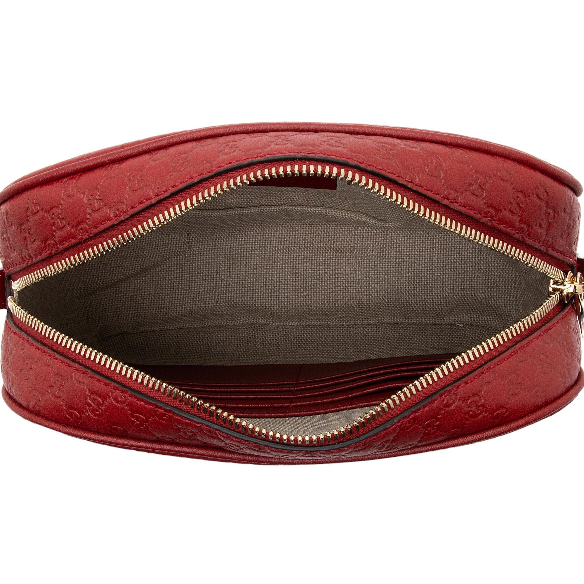 Gucci Microguccissima Leather Bree Disco Shoulder Bag (SHF-9yVrP0)
