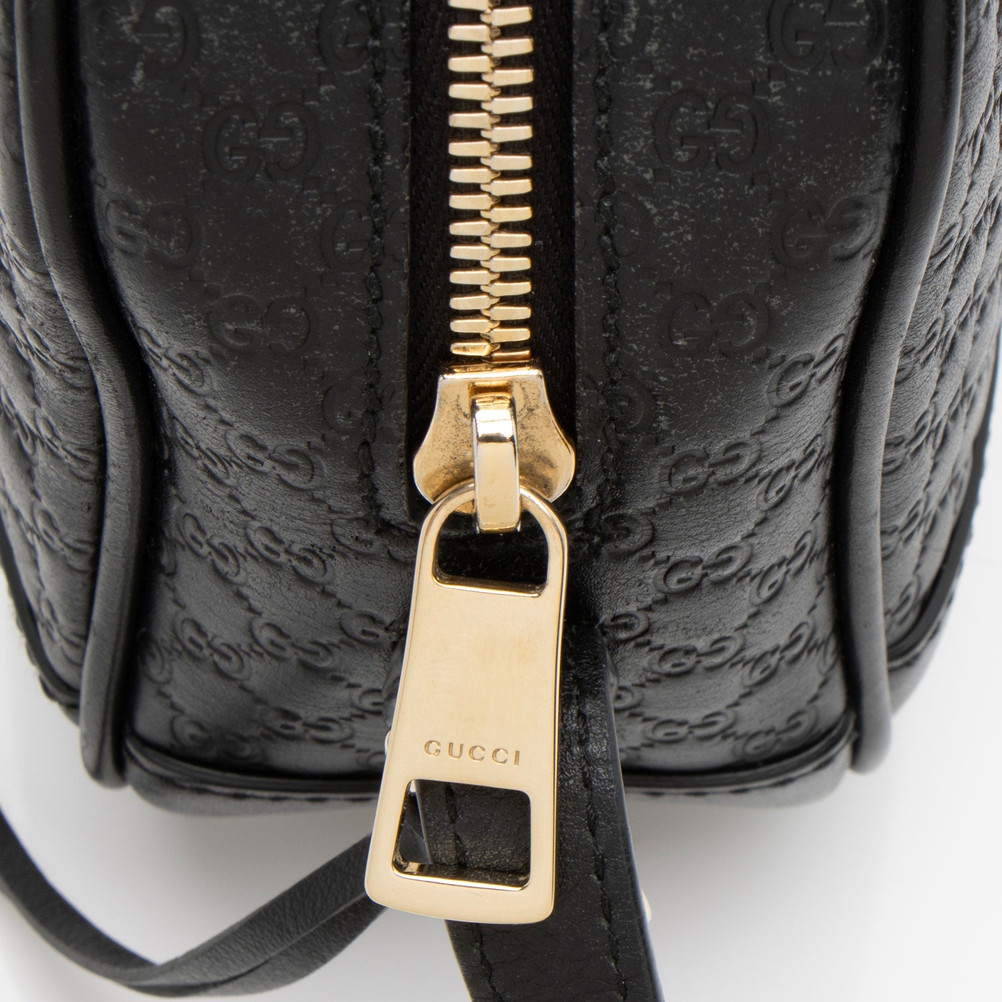Gucci Microguccissima Leather Bree Disco Shoulder Bag (SHF-4iloim)