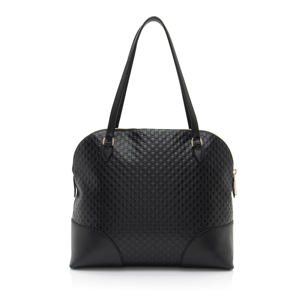 Gucci Microguccissima Leather Bree Small Shoulder Bag (SHF-a6qtmn)