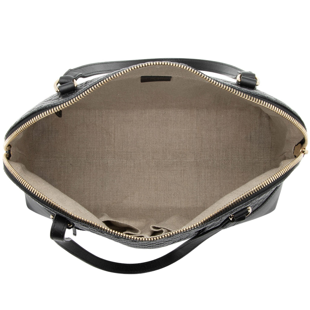 Gucci Microguccissima Leather Bree Small Shoulder Bag (SHF-a6qtmn)
