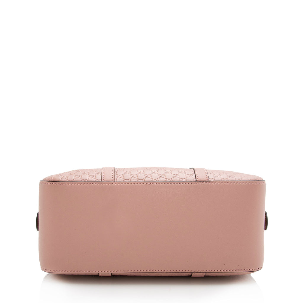 Gucci Microguccissima Leather Bree Small Satchel (SHF-22725)