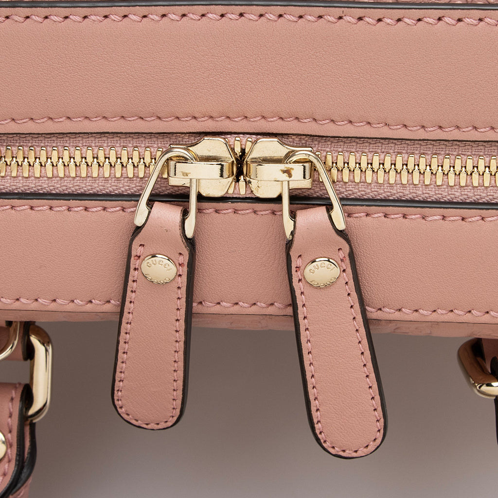 Gucci Microguccissima Leather Bree Small Satchel (SHF-22725)