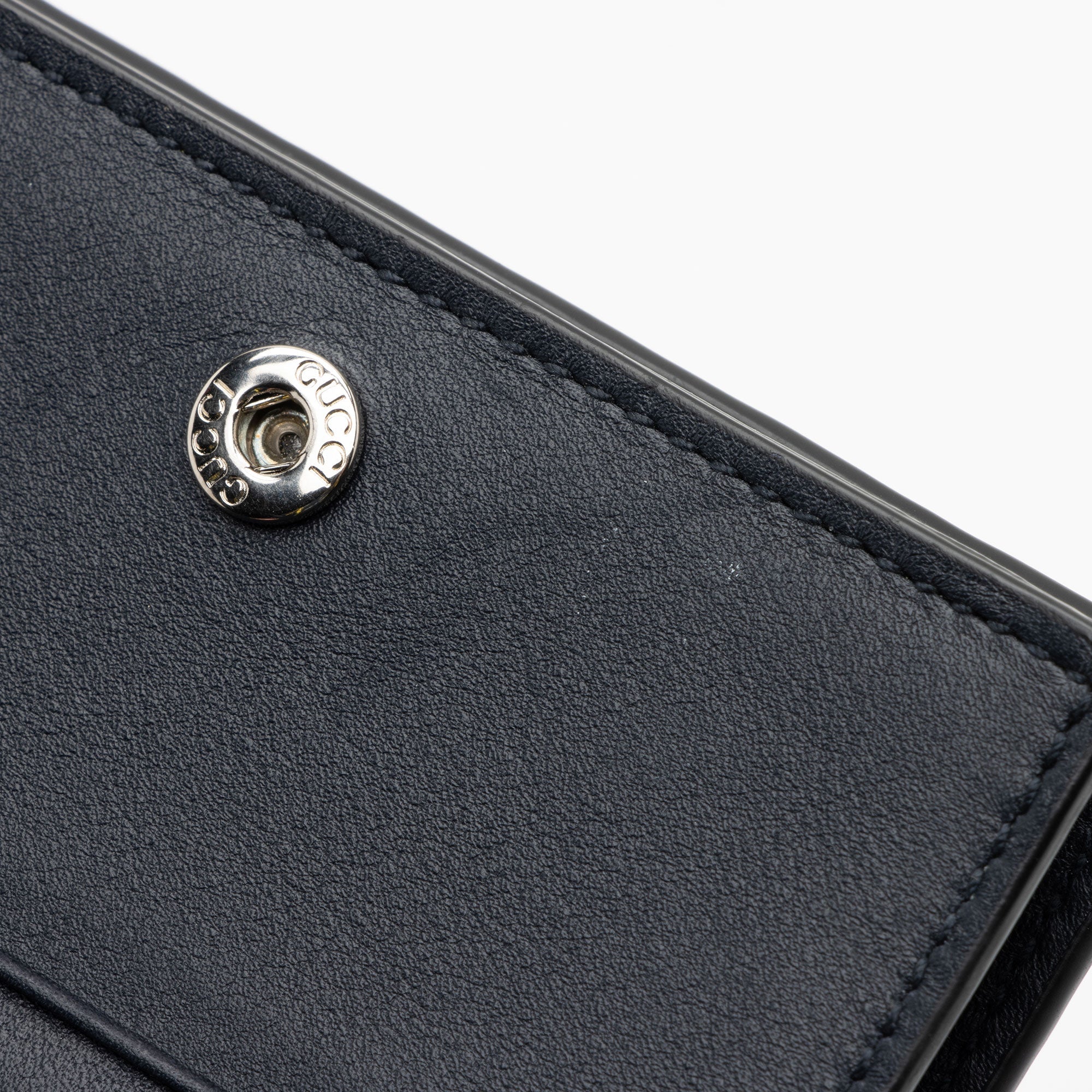 Gucci Microguccissima Leather Card Case (SHF-6wm385)