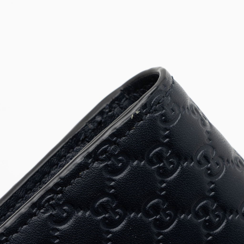 Gucci Microguccissima Leather Card Case (SHF-6wm385)