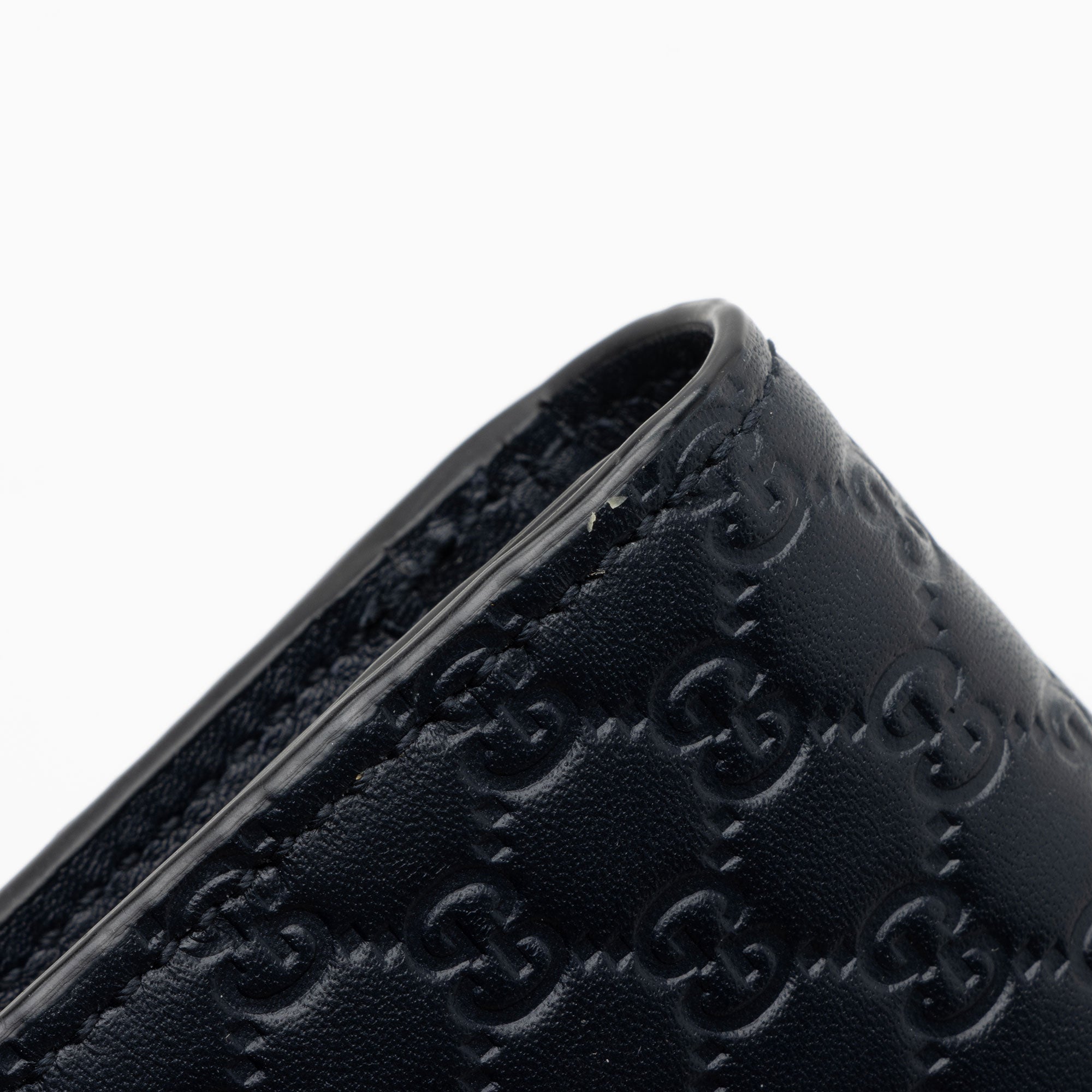 Gucci Microguccissima Leather Card Case (SHF-6wm385)