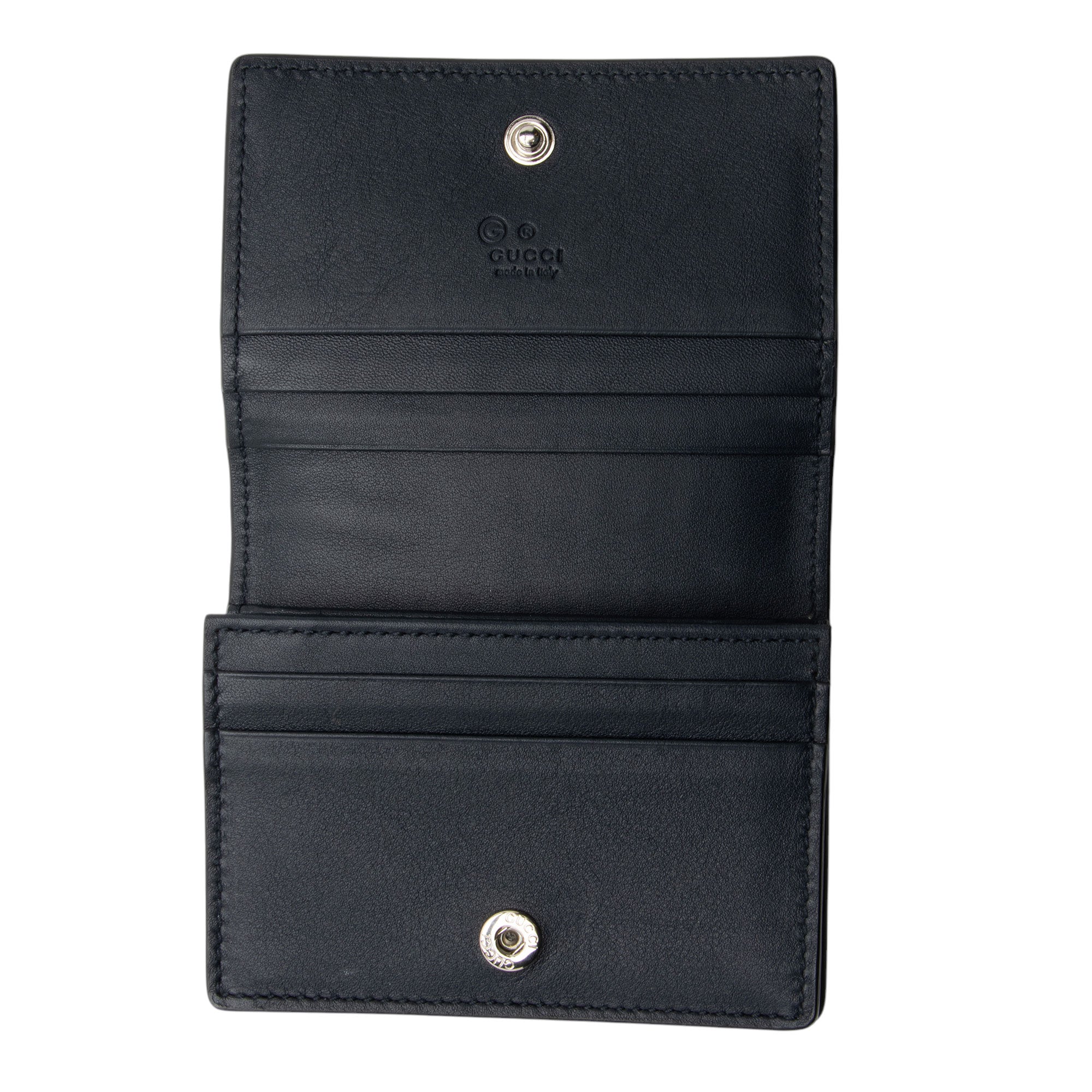 Gucci Microguccissima Leather Card Case (SHF-6wm385)