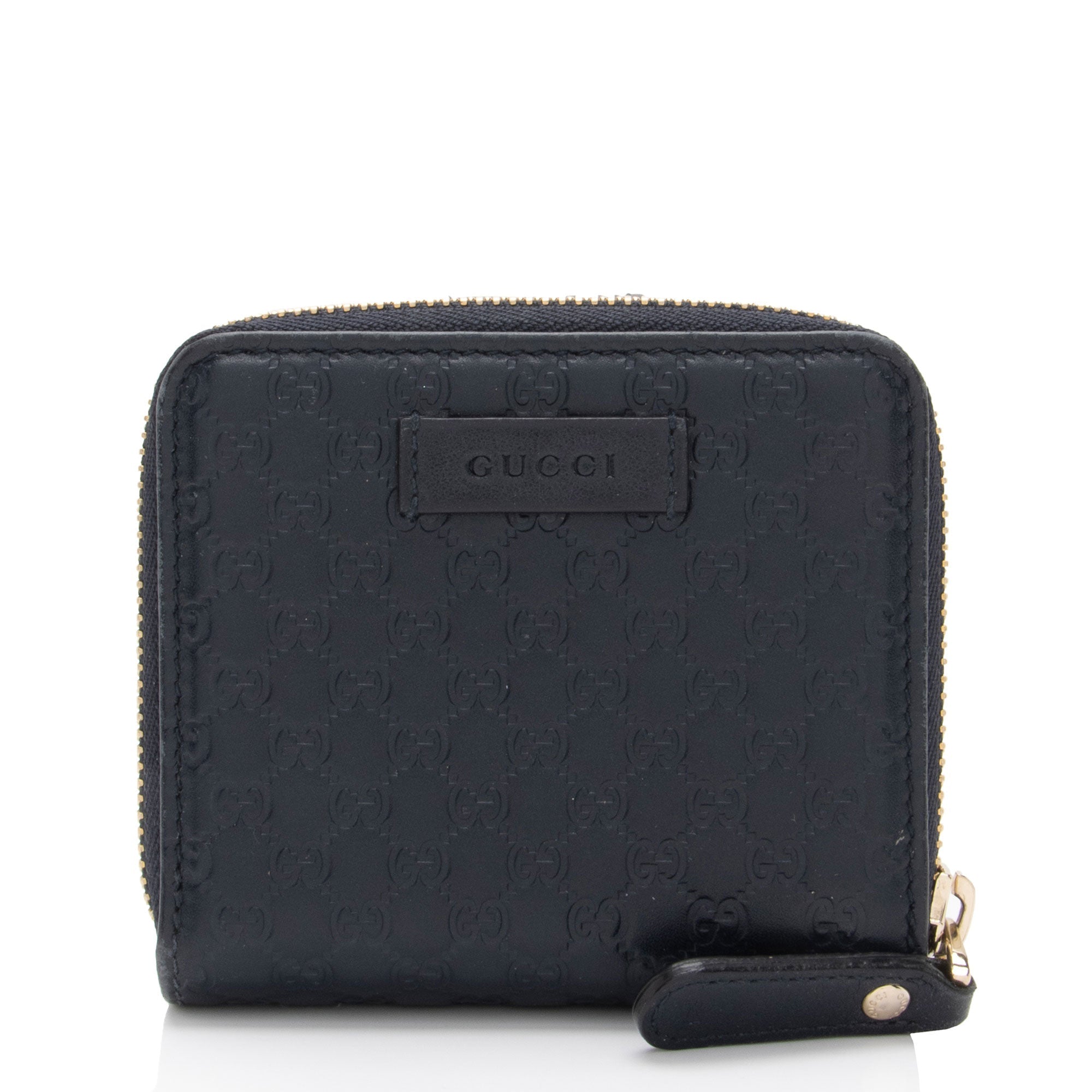 Gucci Microguccissima Leather Compact Zip Around Wallet (SHF-0RgGLi)