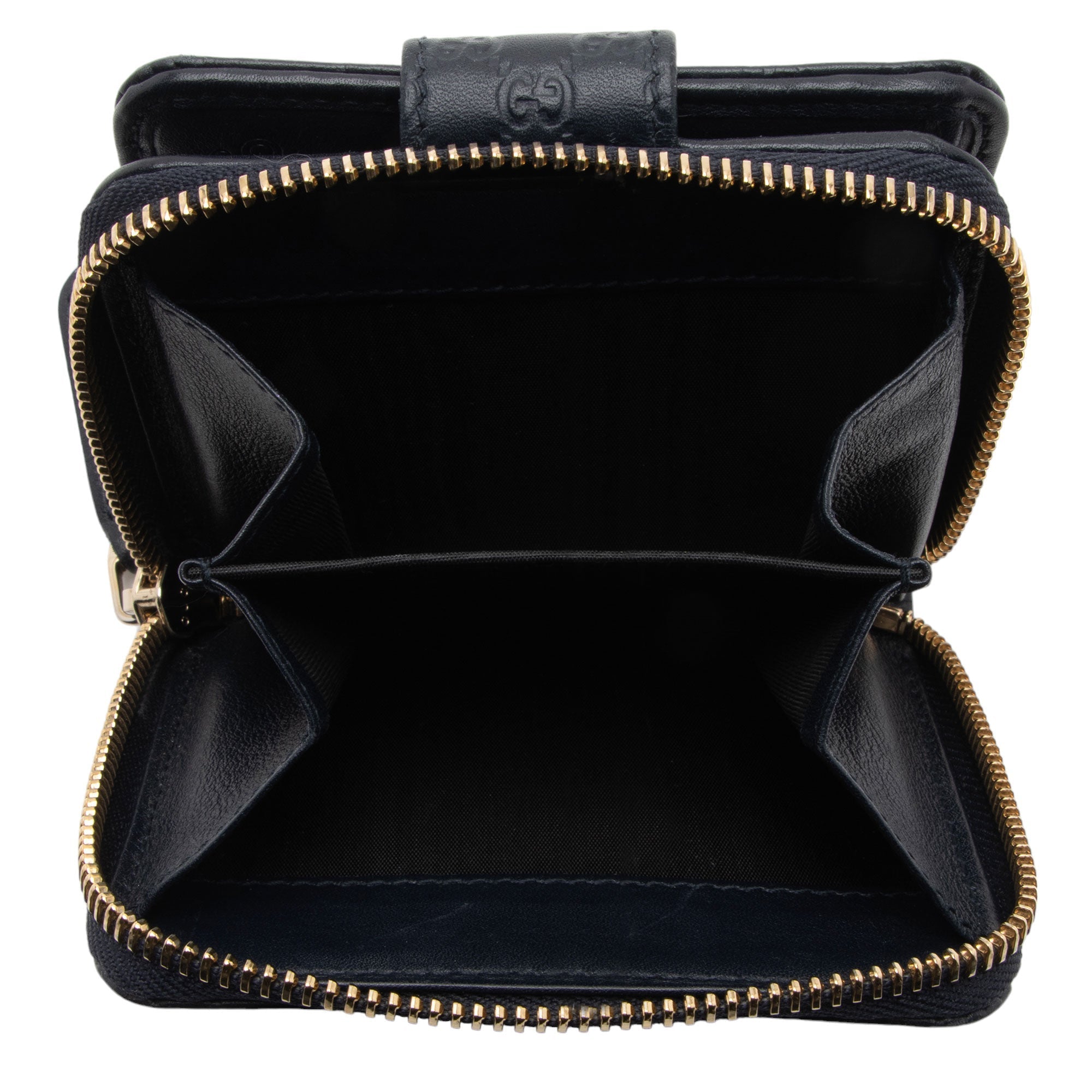 Gucci Microguccissima Leather Compact Zip Around Wallet (SHF-0RgGLi)