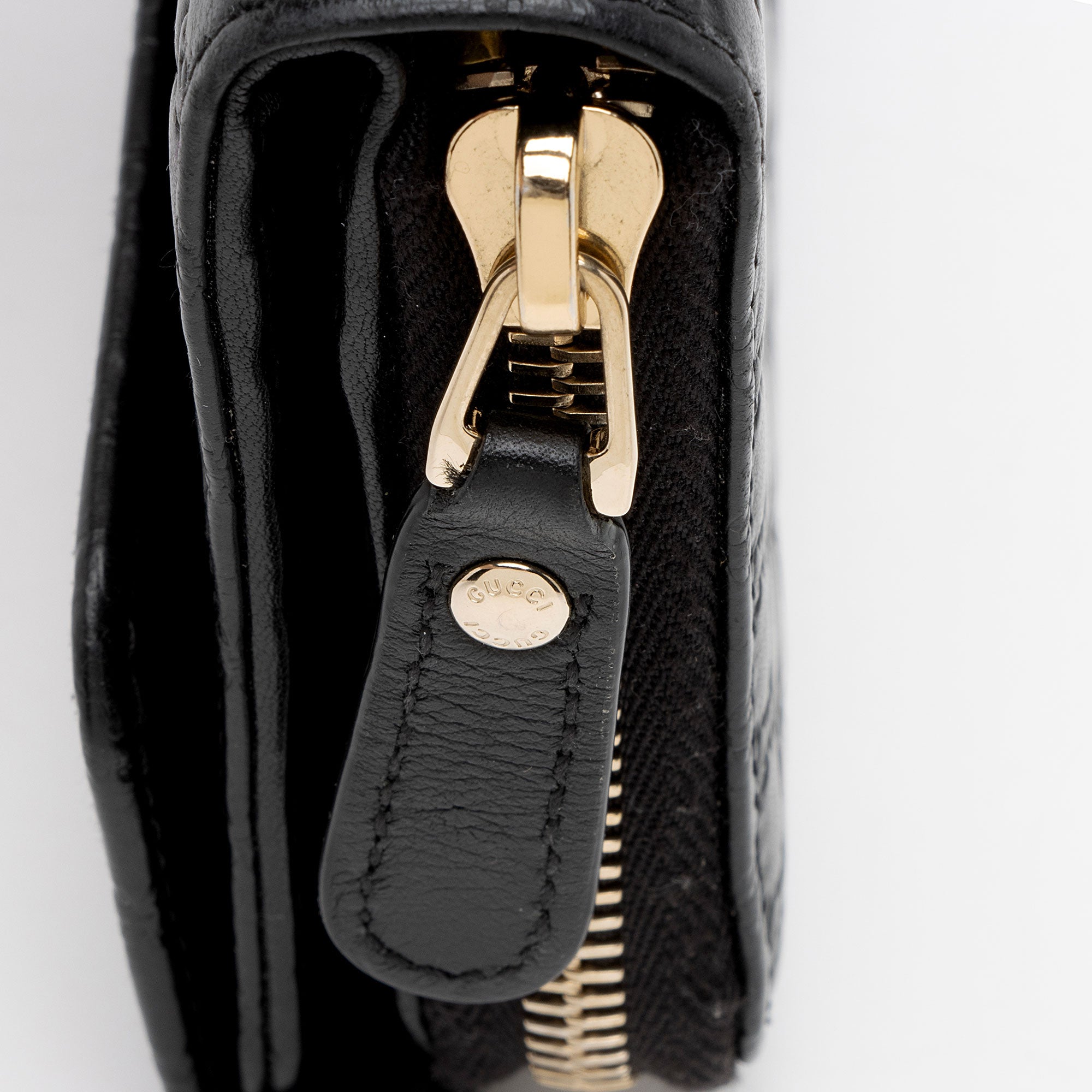 Gucci Microguccissima Leather ContinLBtal Flap Wallet