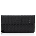 Gucci Microguccissima Leather ContinLBtal Flap Wallet