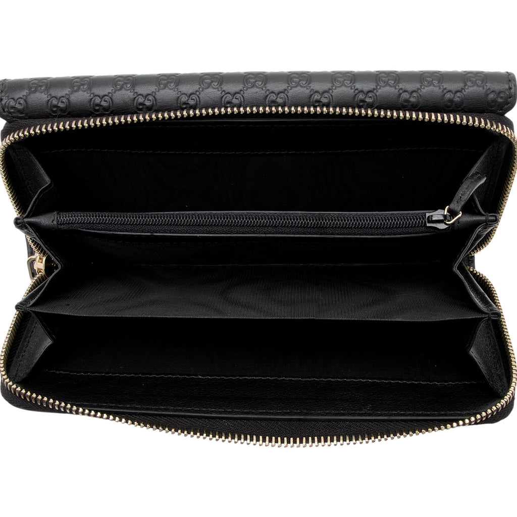 Gucci Microguccissima Leather ContinLBtal Flap Wallet