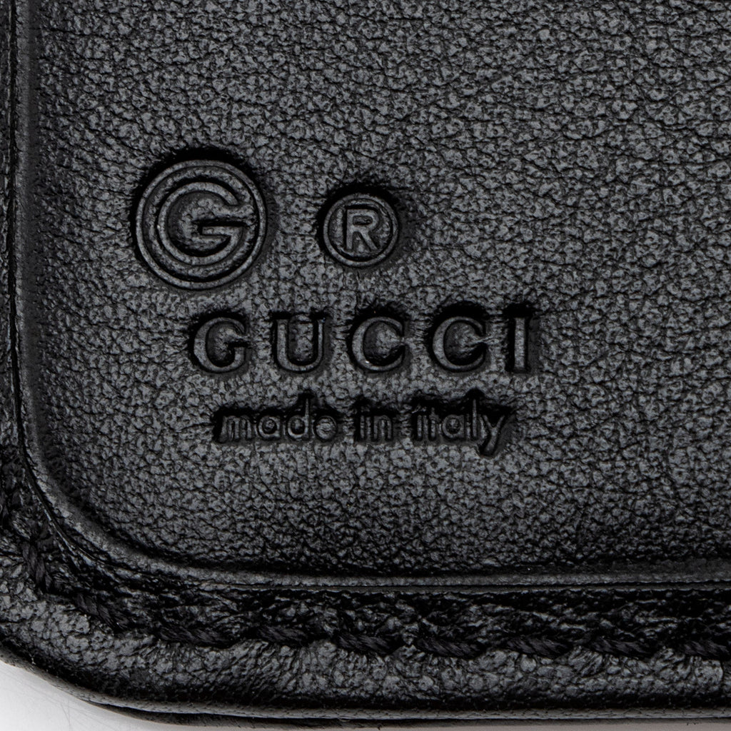 Gucci Microguccissima Leather ContinLBtal Flap Wallet