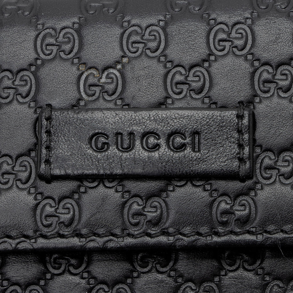 Gucci Microguccissima Leather ContinLBtal Flap Wallet