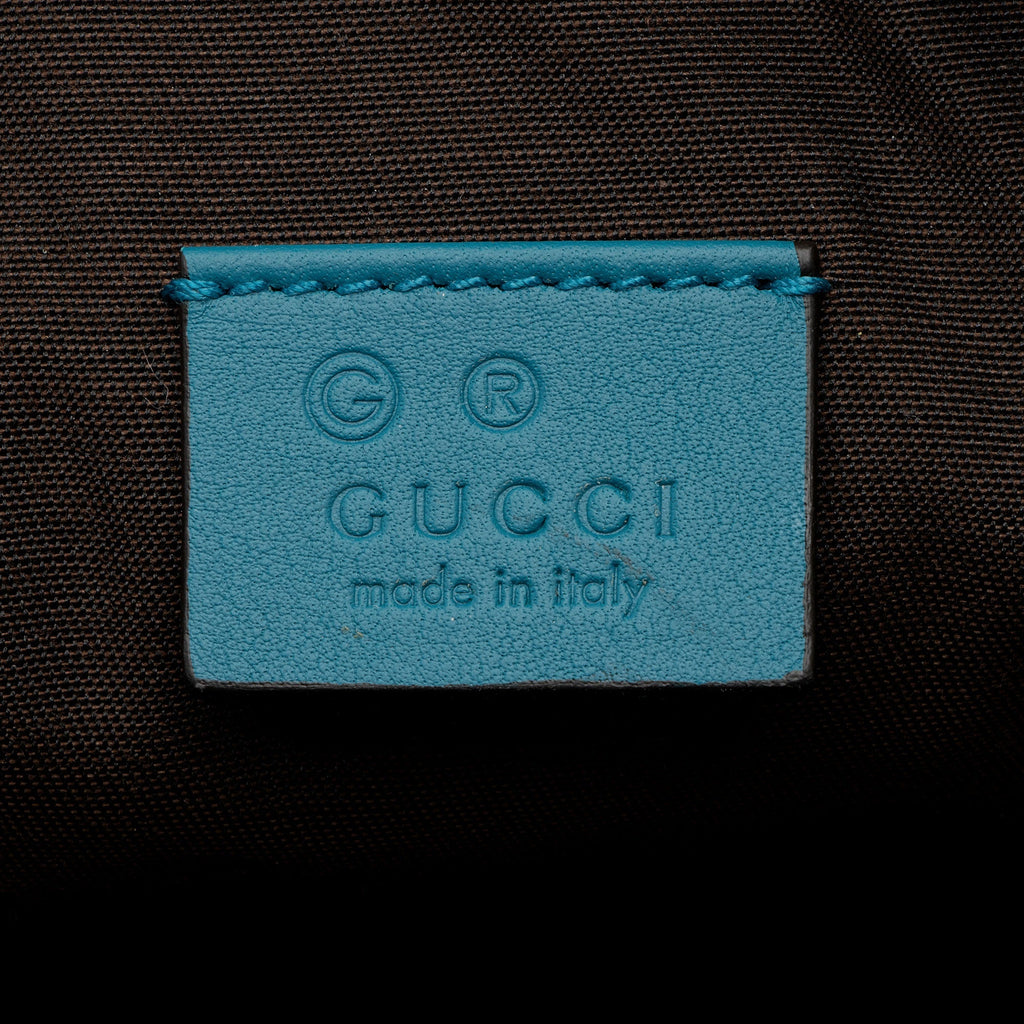 Gucci Microguccissima Leather Cosmetic Case (SHF-JCZ6DO)