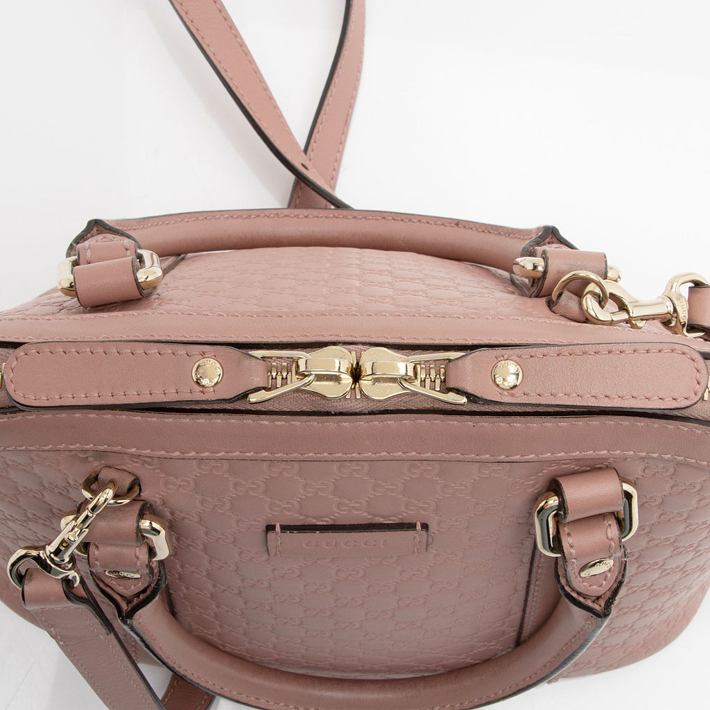 Gucci Microguccissima Leather Dome Small Satchel (SHF-q8xP5f)