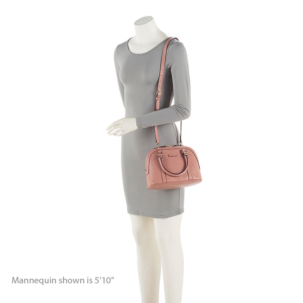Gucci Microguccissima Leather Dome Small Satchel (SHF-q8xP5f)