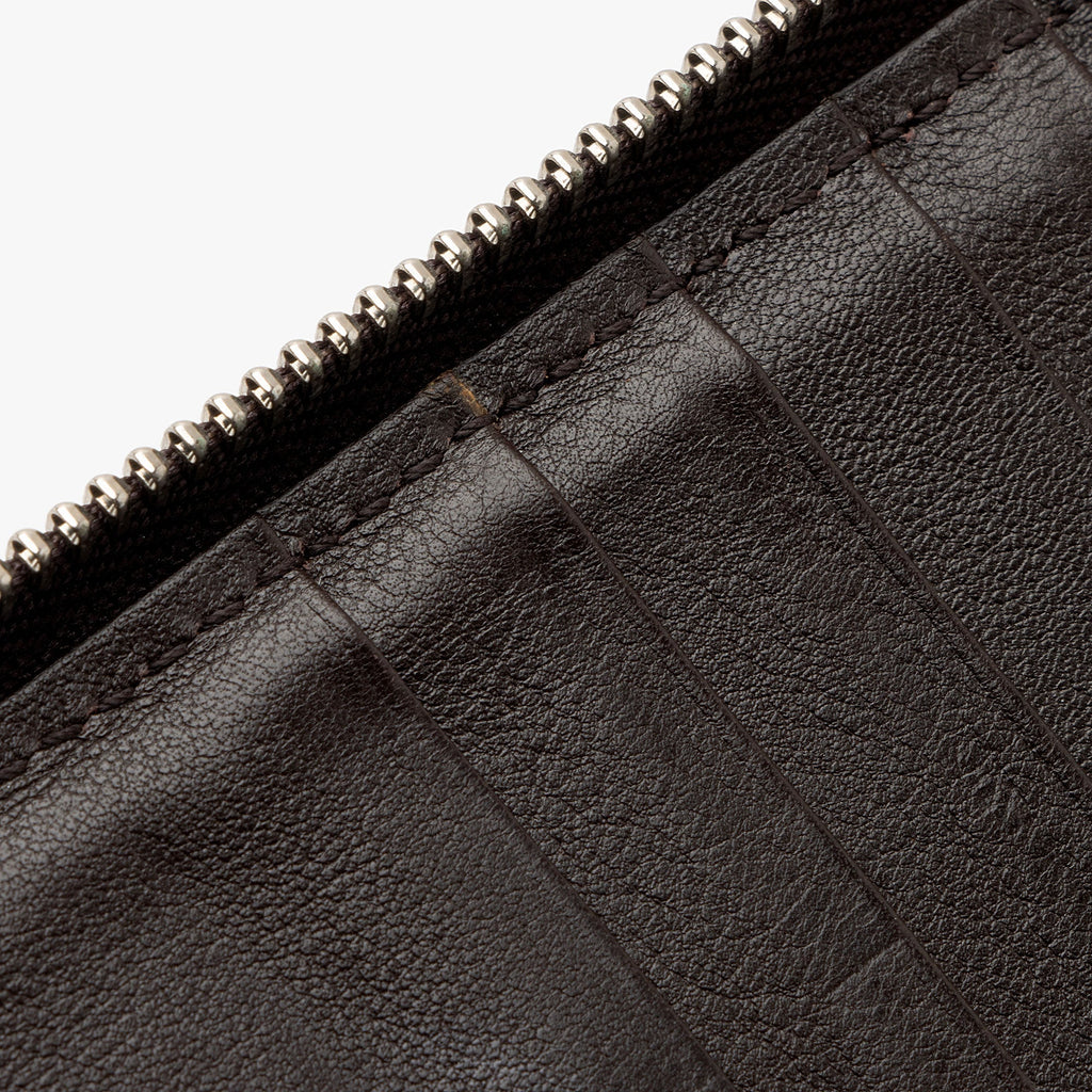 Gucci Microguccissima Leather Double Zip Around Large Organizer Wallet (SHF-EIQfg7)