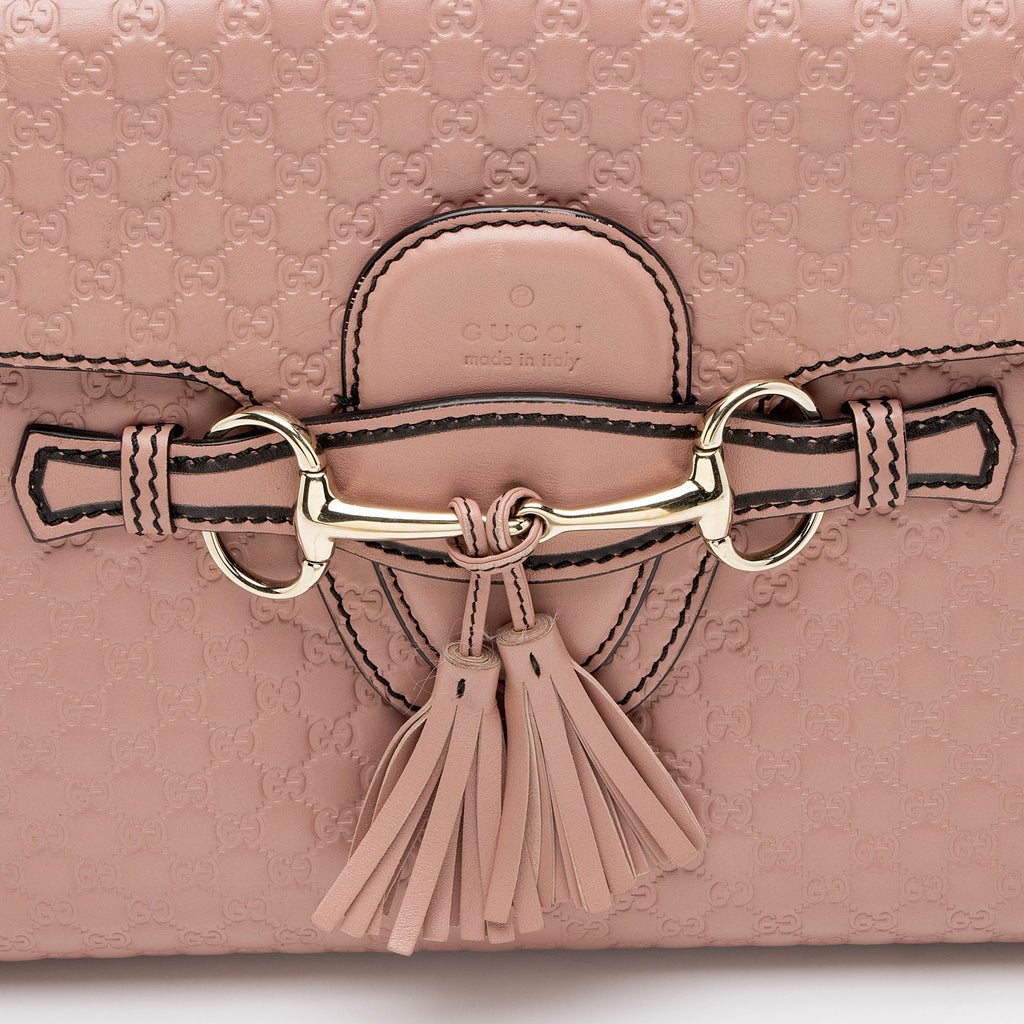 Gucci Microguccissima Leather Emily Medium Shoulder Bag