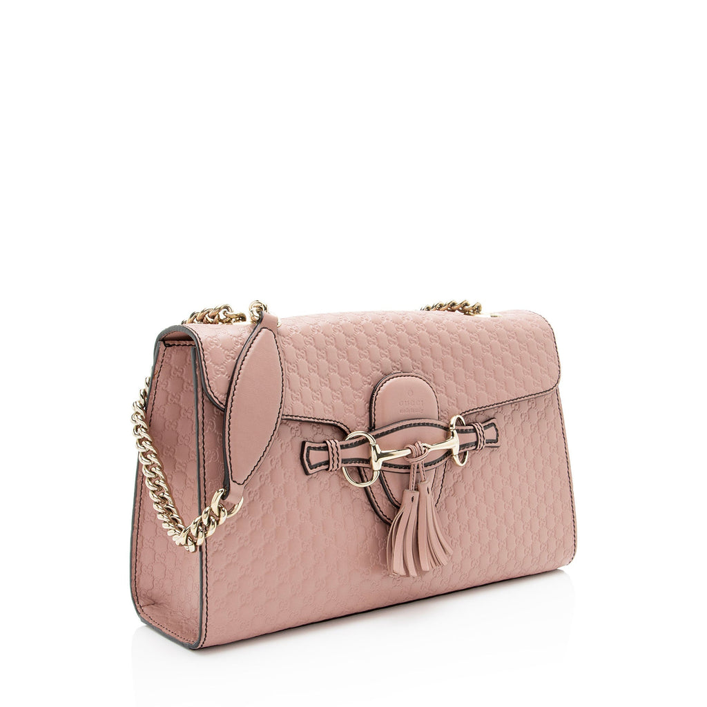 Gucci Microguccissima Leather Emily Medium Shoulder Bag