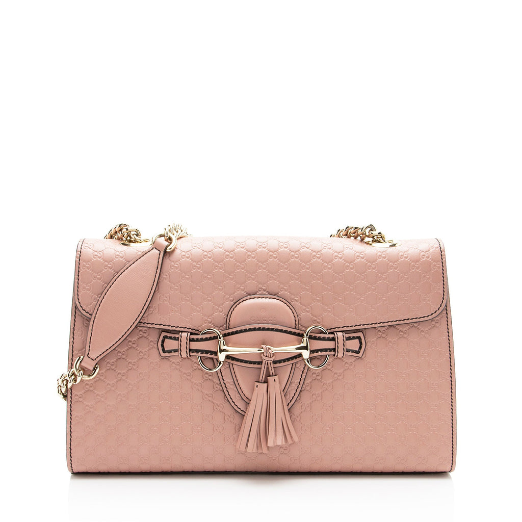 Gucci Microguccissima Leather Emily Medium Shoulder Bag