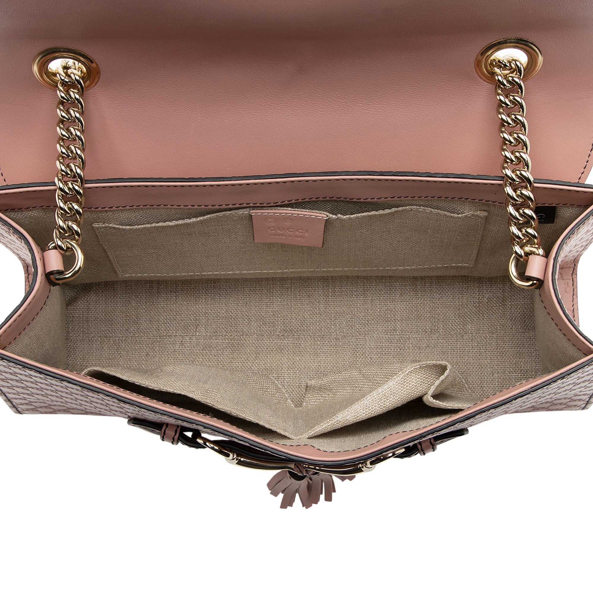 Gucci Microguccissima Leather Emily Medium Shoulder Bag