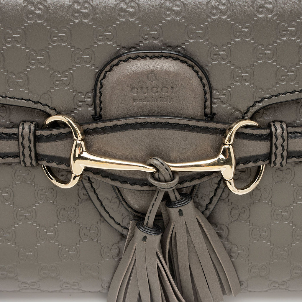 Gucci Microguccissima Leather Emily Mini Shoulder Bag