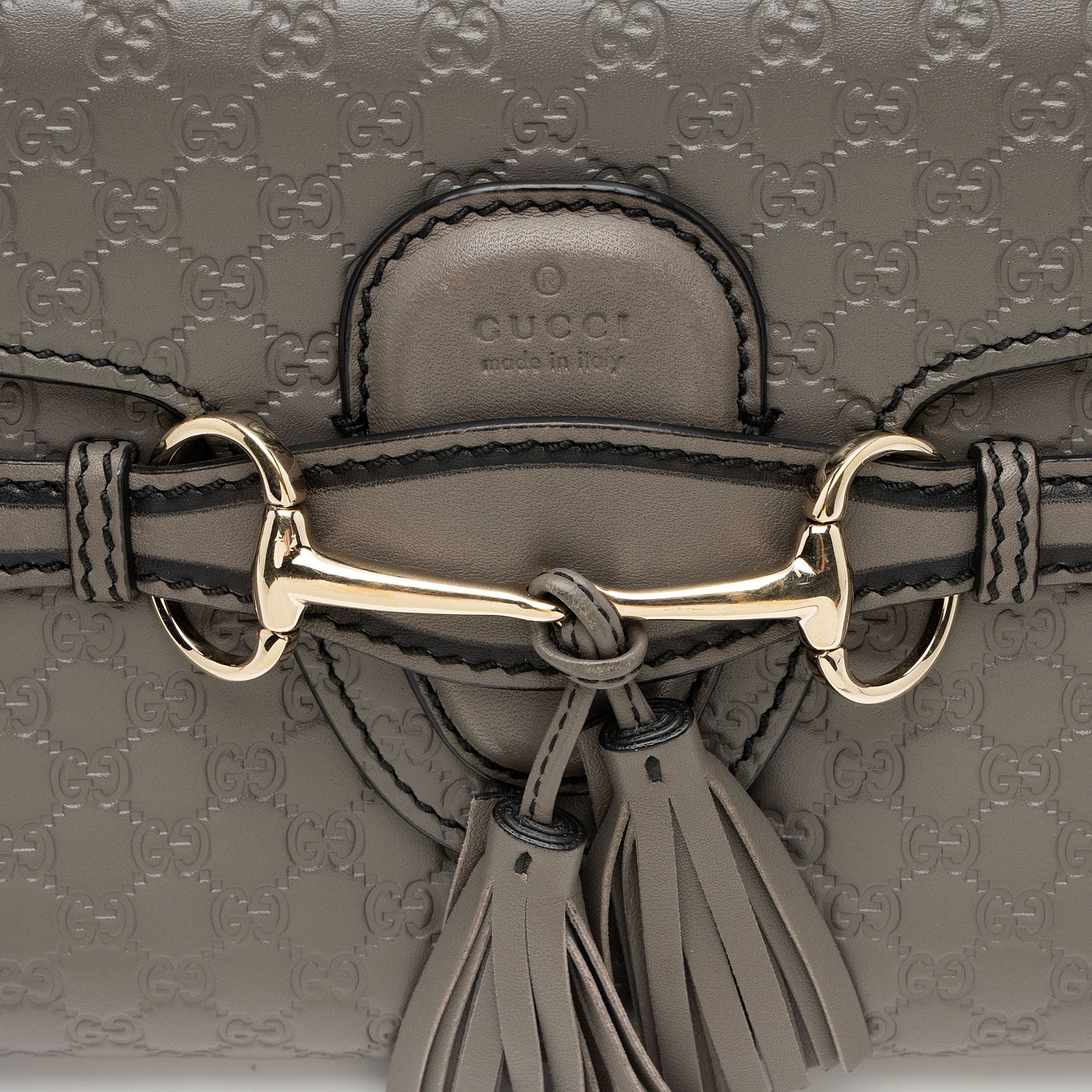 Gucci Microguccissima Leather Emily Mini Shoulder Bag
