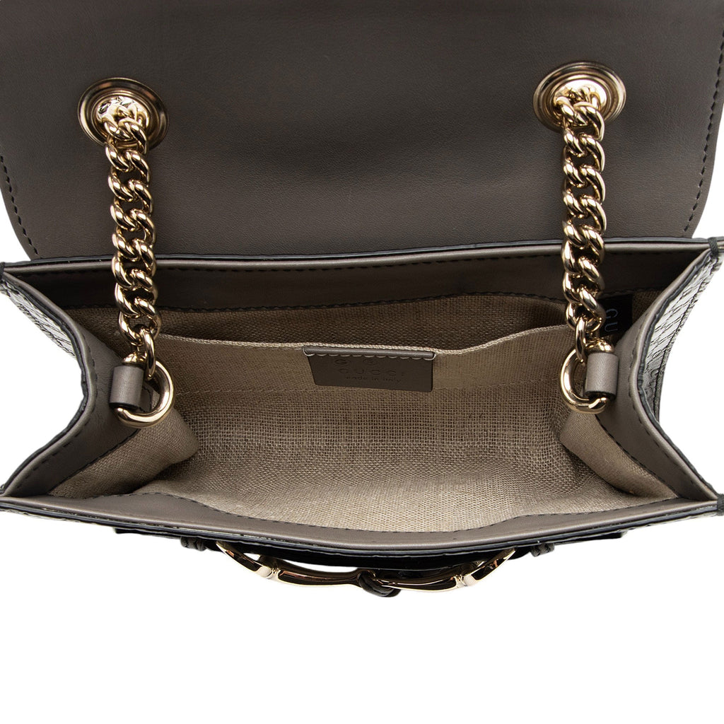 Gucci Microguccissima Leather Emily Mini Shoulder Bag