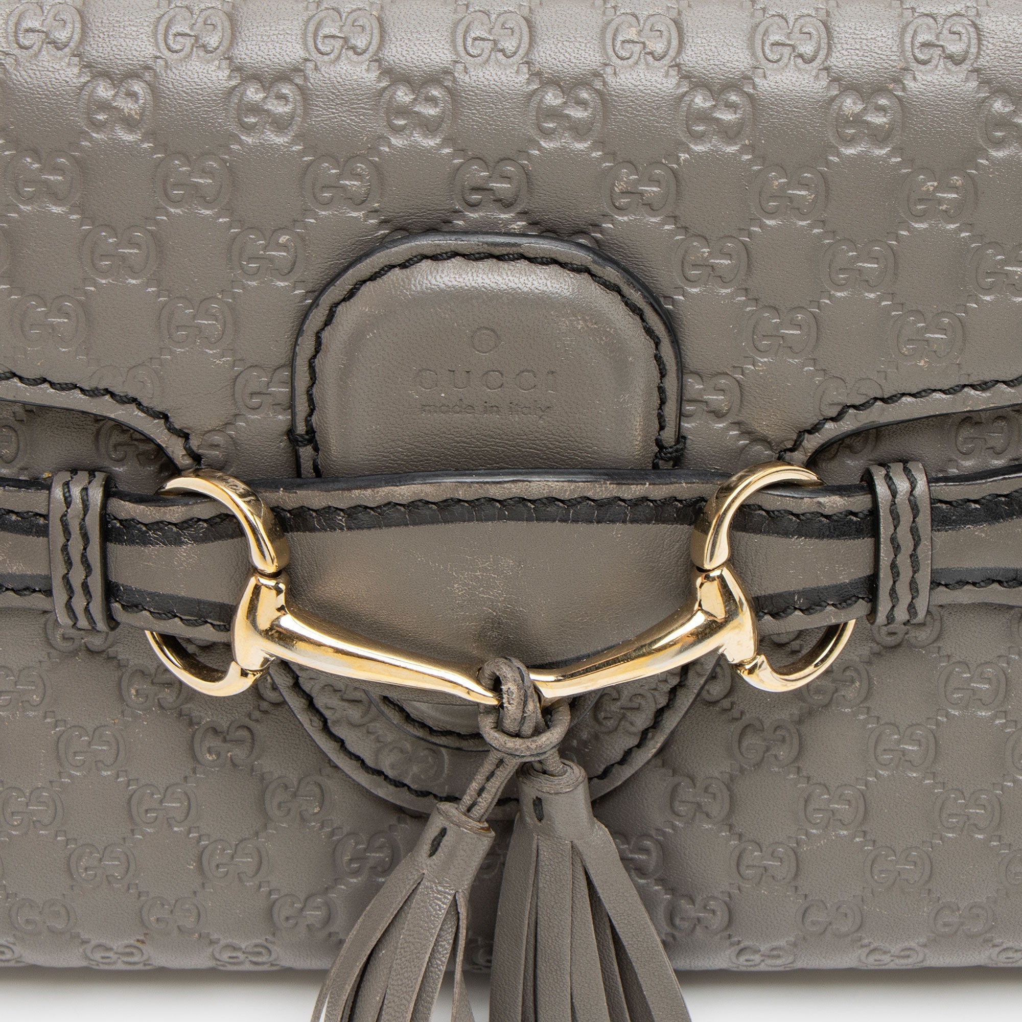 Gucci Microguccissima Leather Emily Mini Shoulder Bag