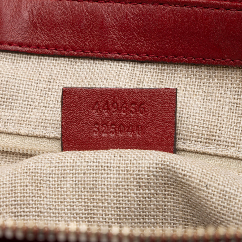 Gucci Microguccissima Leather Joy Small Zip Tote