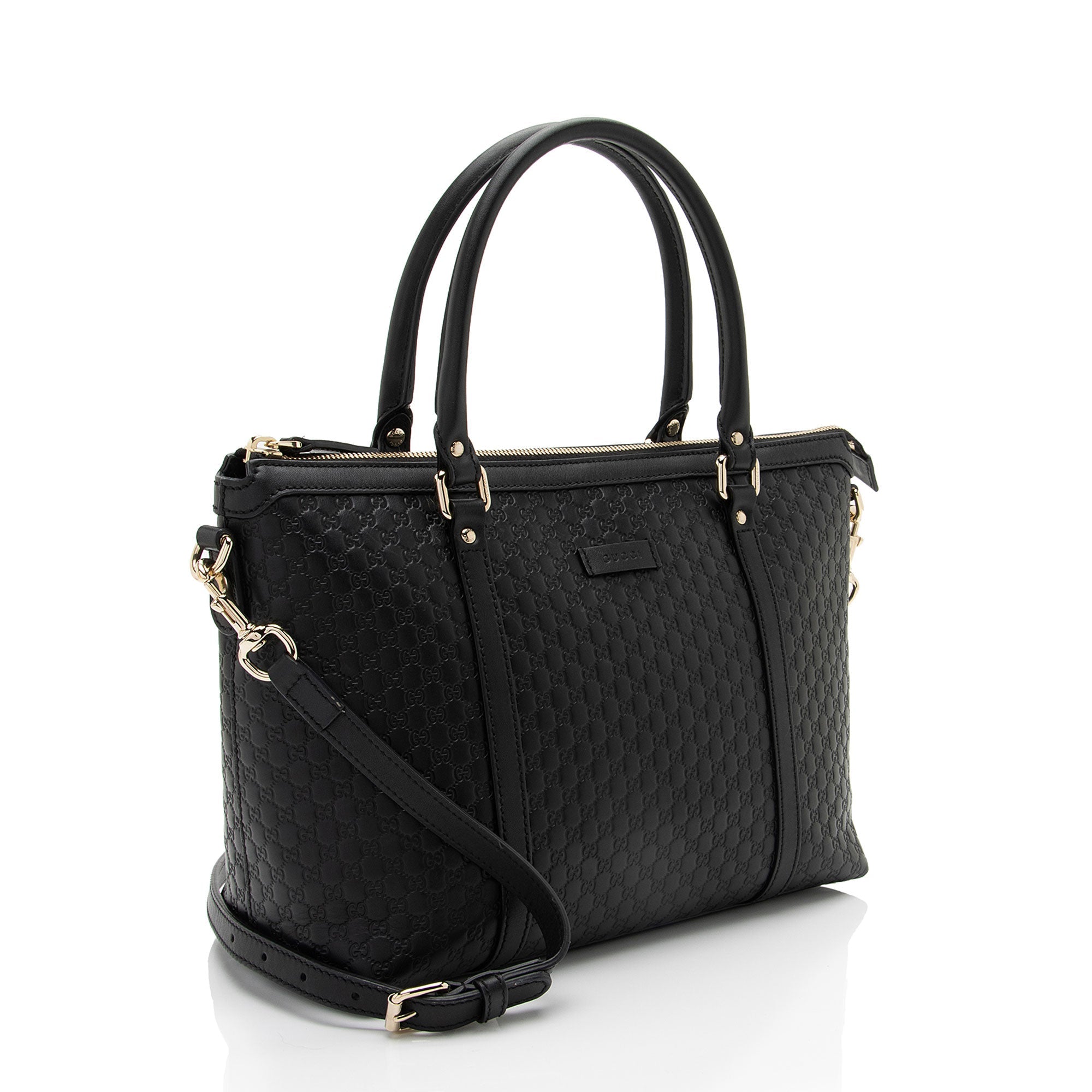 Gucci Microguccissima Leather Joy Small Zip Tote (SHF-TjfjYX)