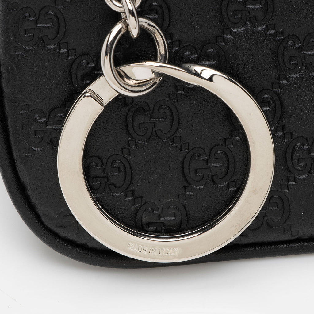 Gucci Microguccissima Leather Key Pouch (SHF-Mp39wT)