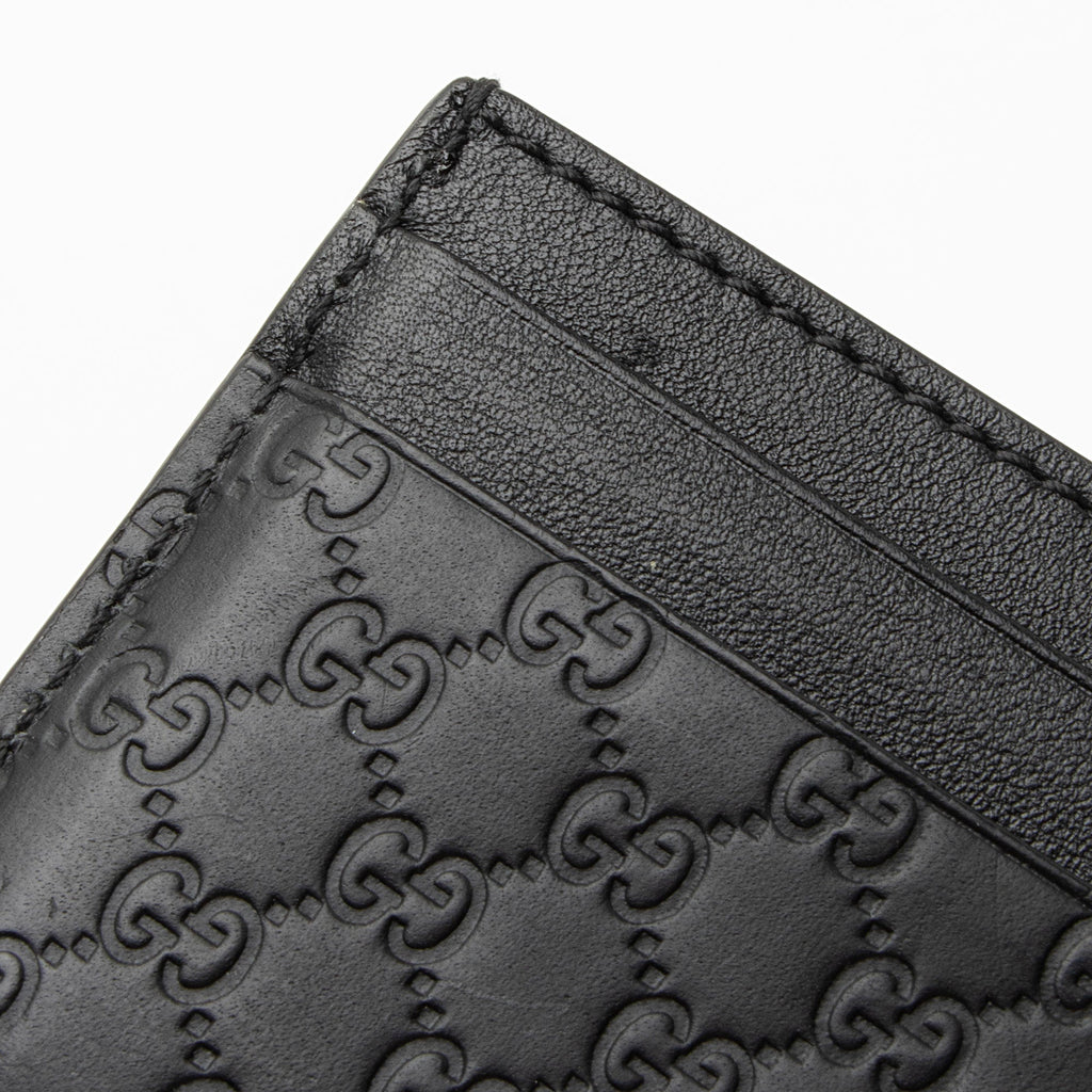 Gucci Microguccissima Leather Signature Card Case (SHF-u5SiRO)
