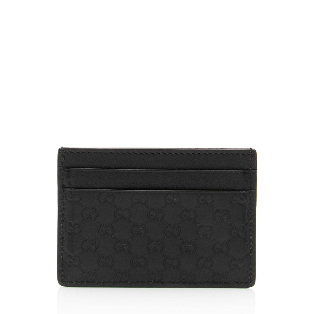 Gucci Microguccissima Leather Signature Card Case (SHF-u5SiRO)