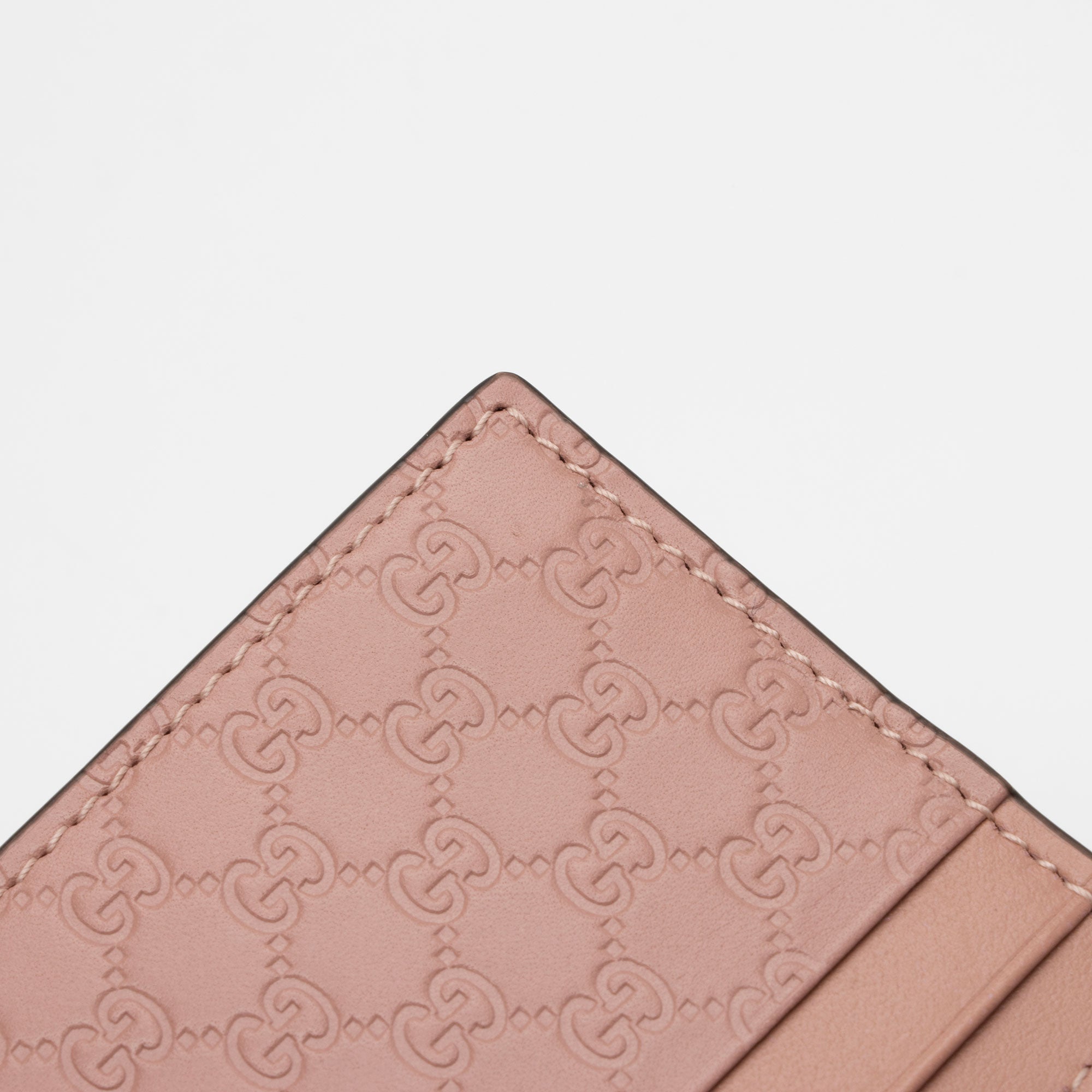 Gucci Microguccissima Leather Signature Card Case (SHF-TNzQu6)