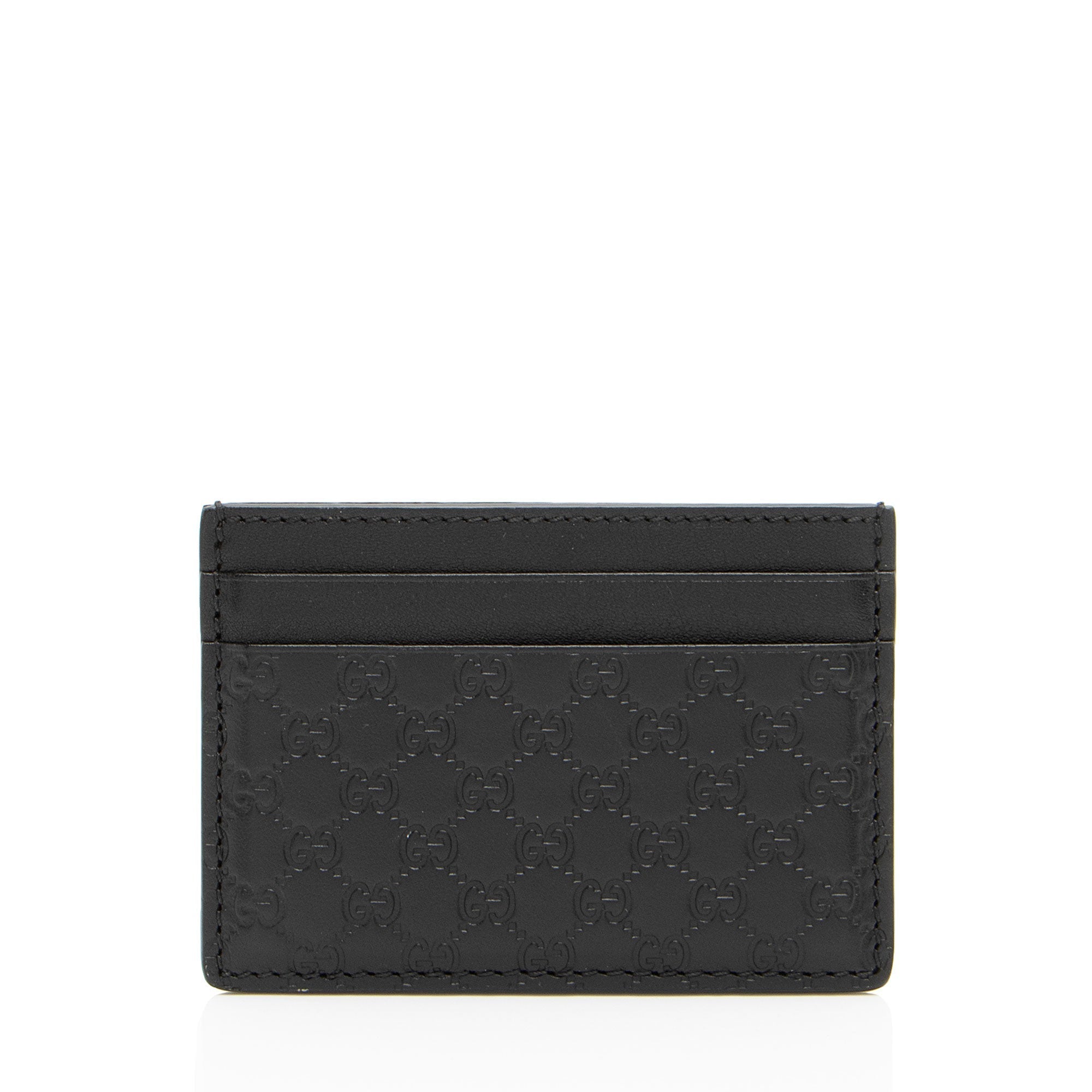 Gucci Microguccissima Leather Signature Card Case (SHF-ZzOzGb)